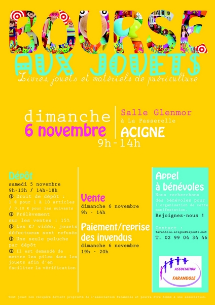 Bourse aux jouets
